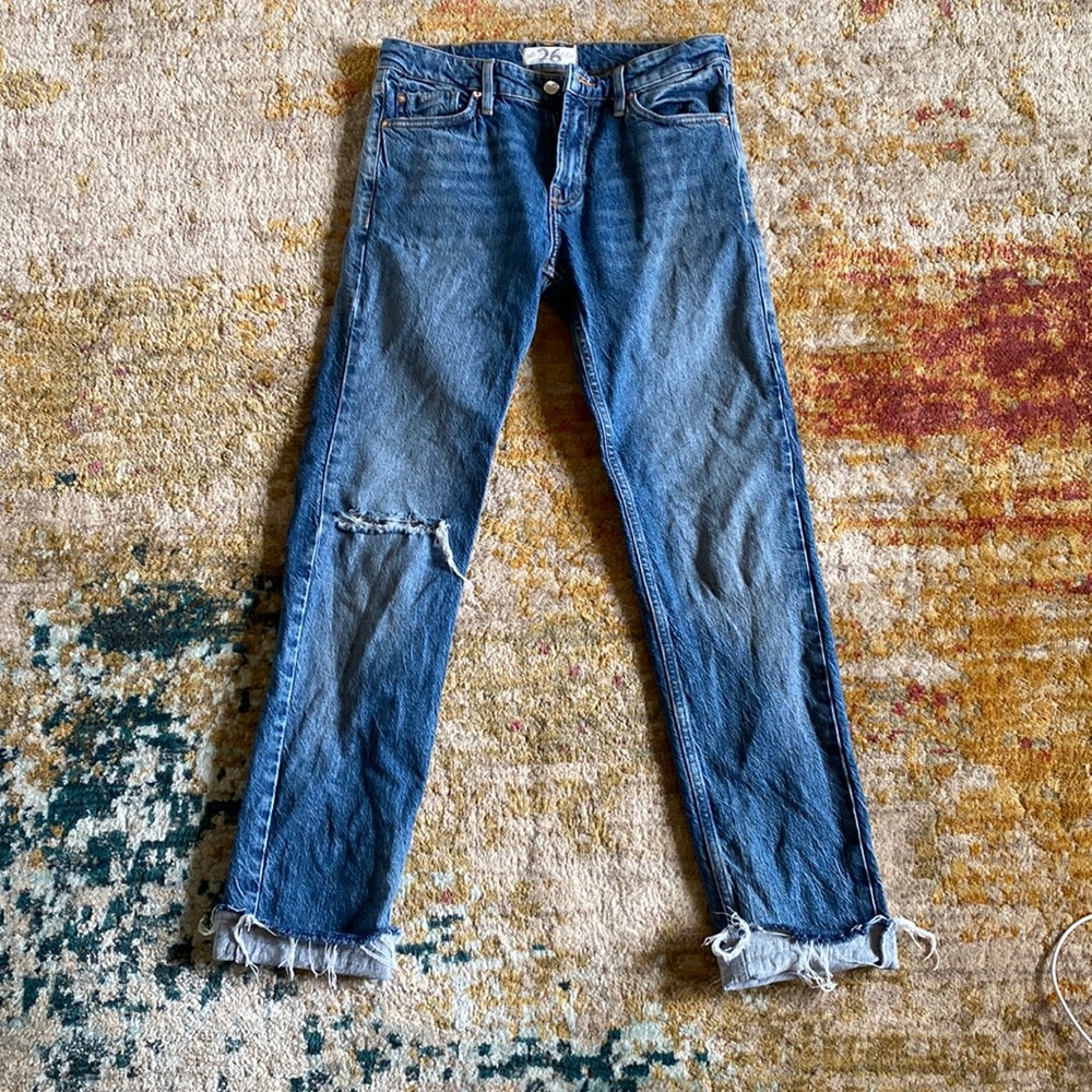 Free People Boyfriend Jeans